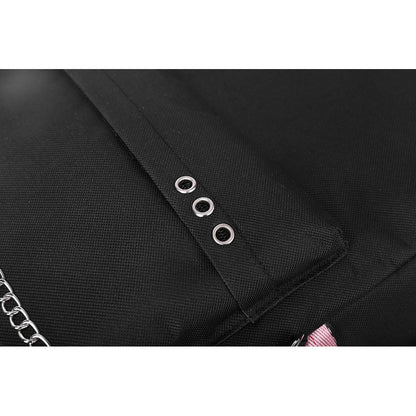 Cartoon Ribbon Youth Student School Bag Men's And Women's Leisure Travel Backpack