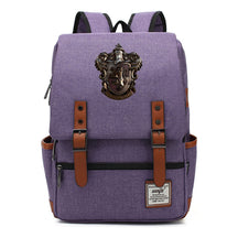 School Of Witchcraft And Wizardry Printed Youth Student Backpack For Men And Women, Casual Belt Buckle, Classic Backpack