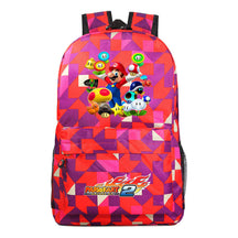 Super Mario Starry Sky Youth Student Backpack For Men And Women's Leisure Travel Backpack