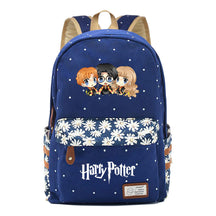 School Of Witchcraft And Wizardry Youth Student School Bag Fragmented Canvas Girl Backpack