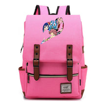 Printed Youth Student School Bag Casual Belt Buckle Classic Backpack