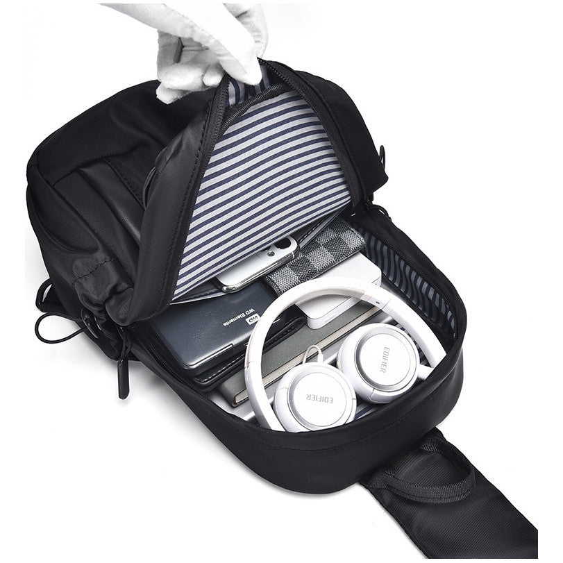 Business Backpack, Casual Crossbody Bag, Lightweight Crossbody Backpack, Shoulder Bag, Sports Bag, Chest Bag, Small Shoulder Bag