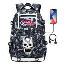 Comic Joe's Wonderful Adventure Print Usb Youth Student Backpack For Men And Women's Leisure Travel Backpack