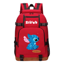 Anime Star Baby Stitch Printed Student Backpack Men And Women's Leisure Travel Backpack