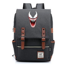 Printed Teenage Student Backpack For Men And Women With Casual Belt Buckle Classic Backpack