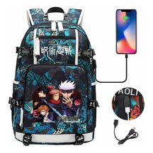 Printed Usb Youth Student Backpack For Men And Women's Leisure Large Capacity Travel Backpack