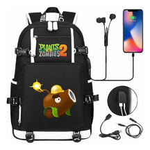 Printed Usb Youth Student Backpack For Men And Women's Leisure Travel Backpack
