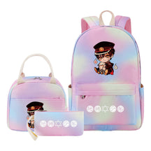 Teenage Student Girl Backpack Lunch Bag Three Piece Set Backpack Set