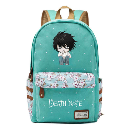 Death Note Night God Moon Youth Girl Student School Bag Leisure Backpack