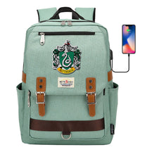 Usb Magnetic Buckle Student Backpack For Men And Women, Youth Leisure Backpack