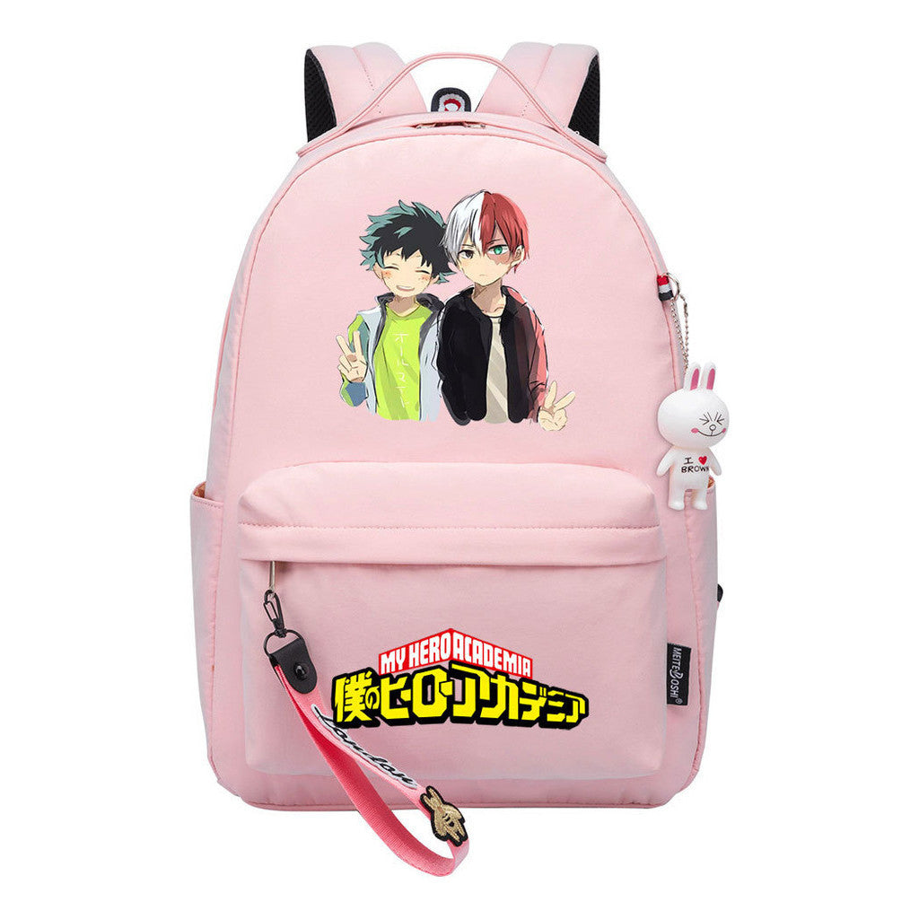 Cartoon Fashion Print Teen School Bag For Boys And Women Casual Bag For Girls Backpack