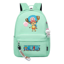 Cartoon Cartoon One Piece Luffy Schoolbag Leisure Bag Girls Backpack