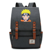 Naruto Printed Teenage Student Backpack For Men And Women, Casual Belt Buckle, Classic Backpack 38*27*12.5cm