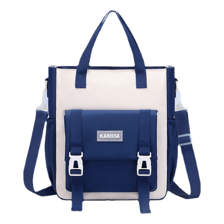 Student Backpack, Shoulder Bag, Large Capacity Handbag, Art Bag