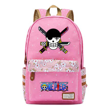 Anime Pirate Wang Lufei Printed Student School Bag Fragmented Flower Leisure Backpack