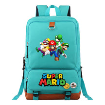 Super Mario Print Youth Student Backpack, Travel Bag, Men's And Women's Backpack