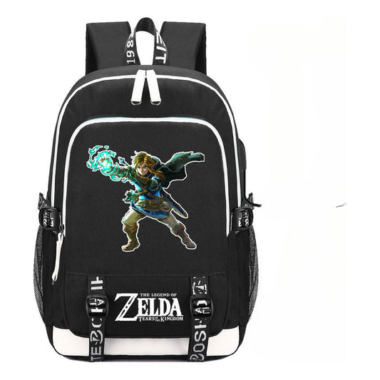 Usb Teen School Bag Men's And Women's Sports Backpacks