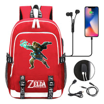 Usb Teen School Bag Men's And Women's Sports Backpacks