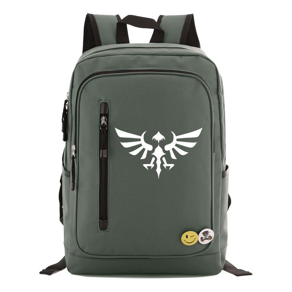 Game Zelda Kingdom Tears Print Youth Student Backpack Men's And Women's Leisure Travel Backpack