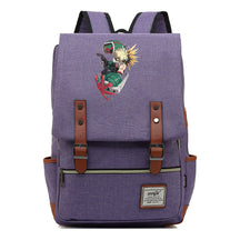 Anime My Heroes Academy Printed Youth School Bag For Men And Women Leisure Belt Buckle Classic Backpack