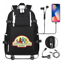 Toy Bear Game Usb Large Capacity Youth Student School Bag Leisure Travel Backpack