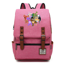 Toy Bear Printed Teenage Student Backpack For Men And Women, Casual Belt Buckle, Classic Backpack
