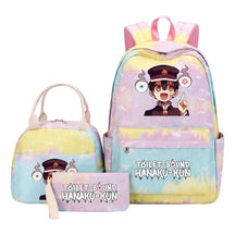 Teenage Student Girl Backpack Lunch Bag Three Piece Set Backpack Set