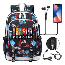 Junior Student Backpack Usb Leisure Backpack For Boys And Girls