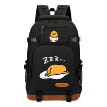 Lazy Egg Teenage Student Backpacks Boys And Girls Backpack