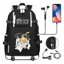 Promised Dream Island Usb Large Capacity Youth Student Backpack For Boys And Girls Leisure Travel Backpack