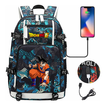 Sun Wukong Usb Large Capacity Youth Student Backpack For Leisure Travel Backpack
