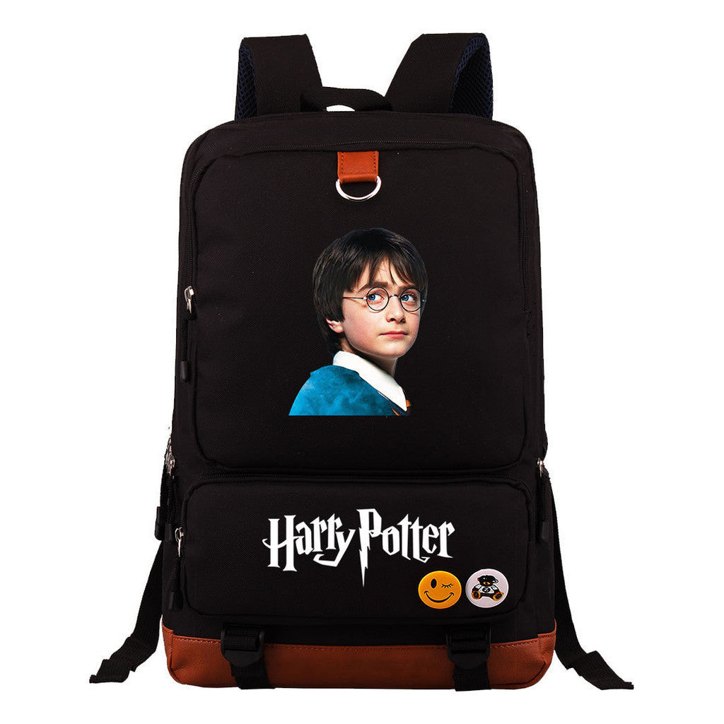 School Of Witchcraft And Wizardry Youth Student Backpack, Large Capacity Travel Bag, Men's And Women's Backpack