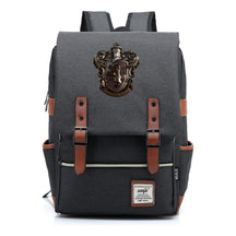 School Of Witchcraft And Wizardry Printed Youth Student Backpack For Men And Women, Casual Belt Buckle, Classic Backpack
