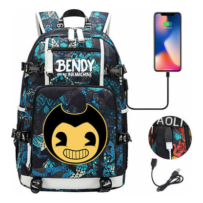 Usb Youth Student Backpack Travel Backpack