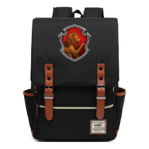 Academy Of Magic Print Teen School Bag Casual Belt Buckle Classic Backpack