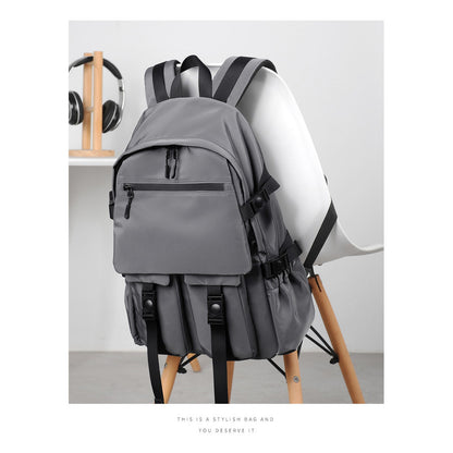 Backpack For Men, Simple And Large Capacity Backpack, Casual Student Backpack, Oxford Cloth, Lightweight Backpack For Women