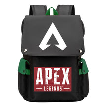 Apex Hero Print Usb Charging Head Youth School Bag Casual Backpack