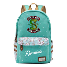 Valley Town Printed Youth School Bag Fashion Casual Backpack