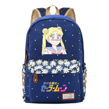 Beautiful Girl Warrior Student Backpack, Floral Casual Backpack