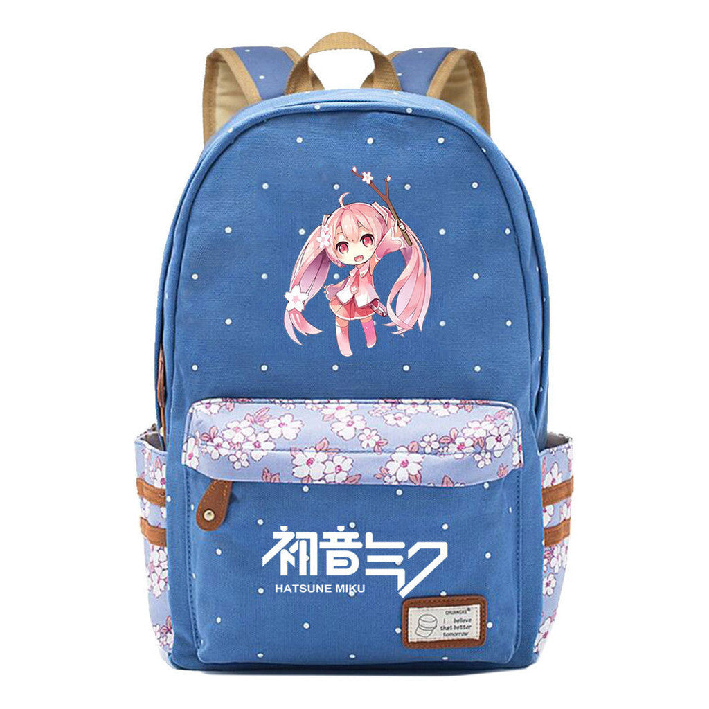 Virtual Music Printed Student Backpack Leisure Backpack