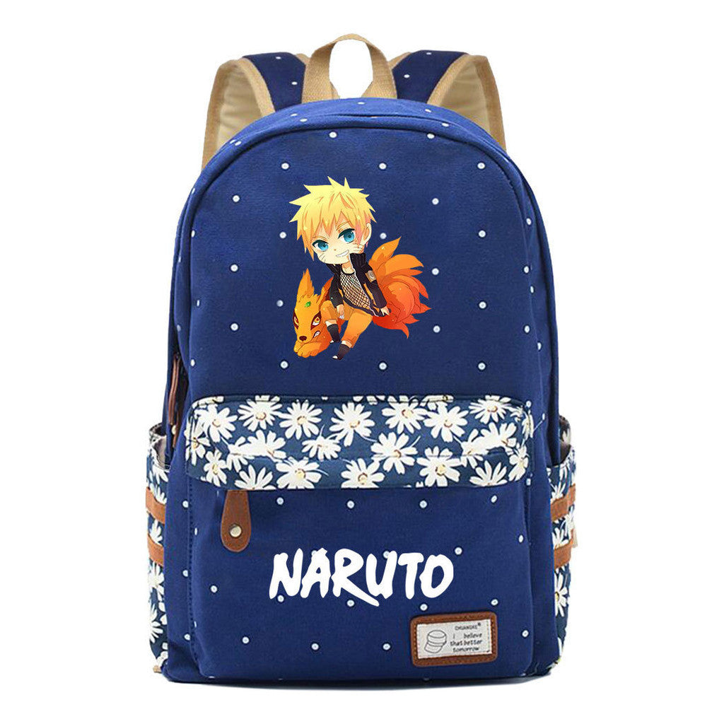 Naruto Youth School Bag Fashion Casual Backpack