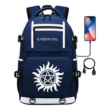 Evil Power Usb Youth Student School Bag Men's And Women's Backpack Leisure Travel Backpack
