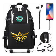 Legend Of Zelda Printed Backpack For Men And Women With Large Capacity Leisure Travel Backpack