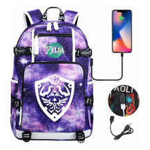 Printed Teenage Student Backpack For Men And Women's Leisure Travel Backpack