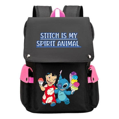 Sports Football Star Usb Charging Cover, Youth Student Backpack, Men's And Women's Leisure Backpack