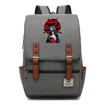 Naruto Printed Student Backpack For Men And Women, Casual Belt Buckle, Classic Backpack