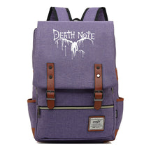 Manga Death Note Youth Student School Bag Men's And Women's Leisure Belt Buckle Backpack
