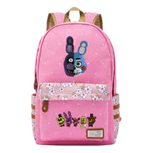 Toy Bear Game Fashion Printed Teenage Girls Student School Bag Men's And Women's Casual Canvas Backpack