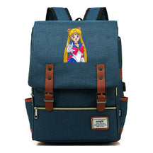 Anime Beauty Girl Warrior Youth Student School Bag Usb Men's And Women's Leisure Backpack