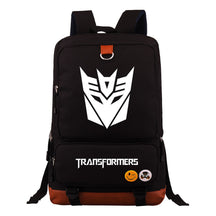 Cartoon Anime Transformation Mecha Student Backpack, Men's And Women's Backpack, Travel Bag